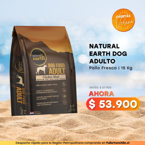 NATURAL EARTH DOG ADULTO 15 KG