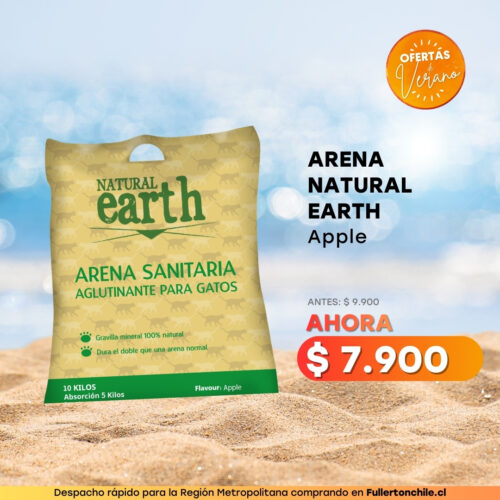 ARENA NATURAL EARTH APPLE 10 KG