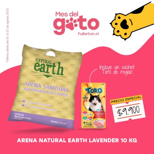 ARENA NATURAL EARTH LAVENDER 10 KG