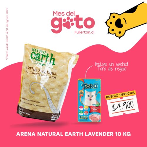 ARENA NATURAL EARTH 4 KG