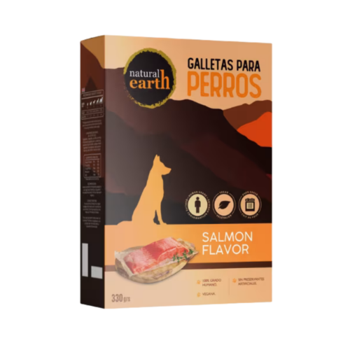 galleta natural perro salmon